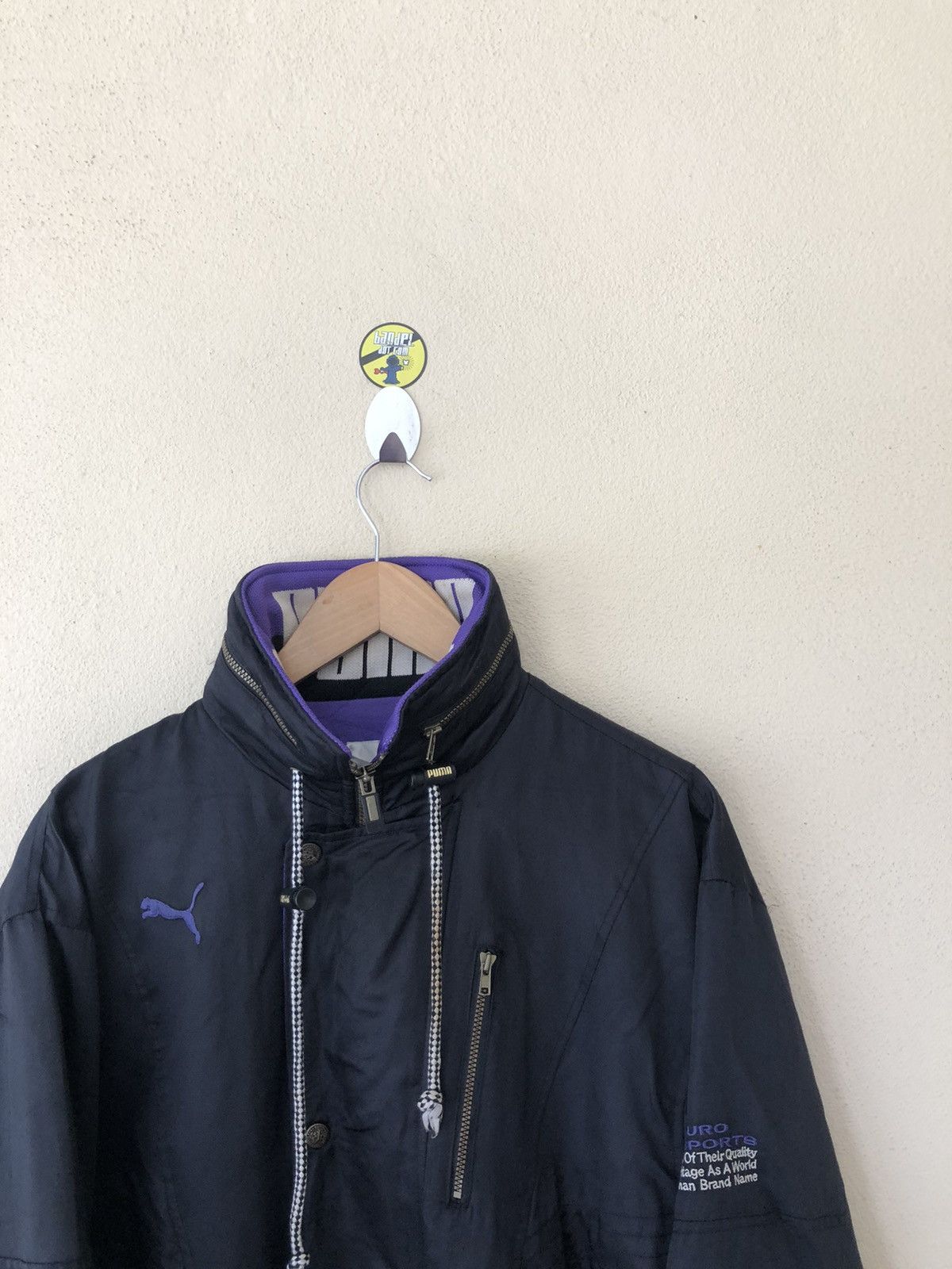 Puma × Vintage Vintage Puma Euro Sports Track Jacket Size US M / EU 48-50 / 2 - 3 Thumbnail
