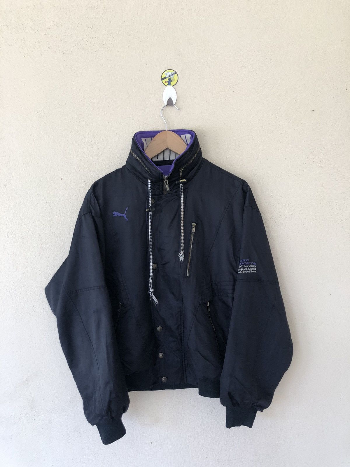 Puma × Vintage Vintage Puma Euro Sports Track Jacket Size US M / EU 48-50 / 2 - 1 Thumbnail