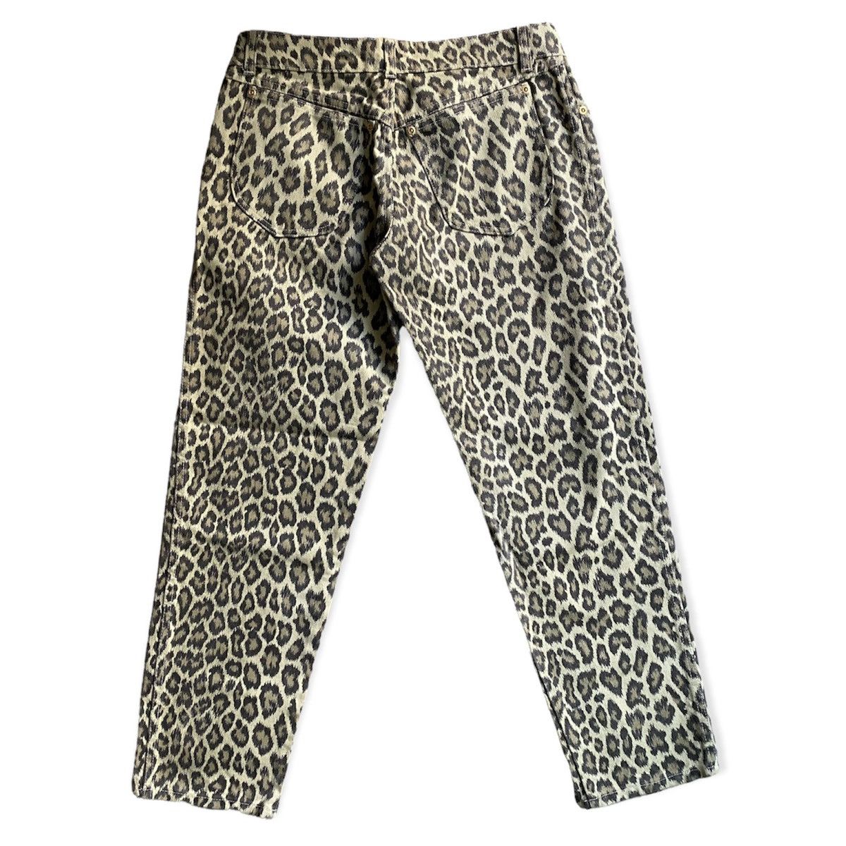 Jean Paul Gaultier Vintage 90’s Junior Gaultier Leopard Jeans Size US 30 / EU 46 - 3 Thumbnail