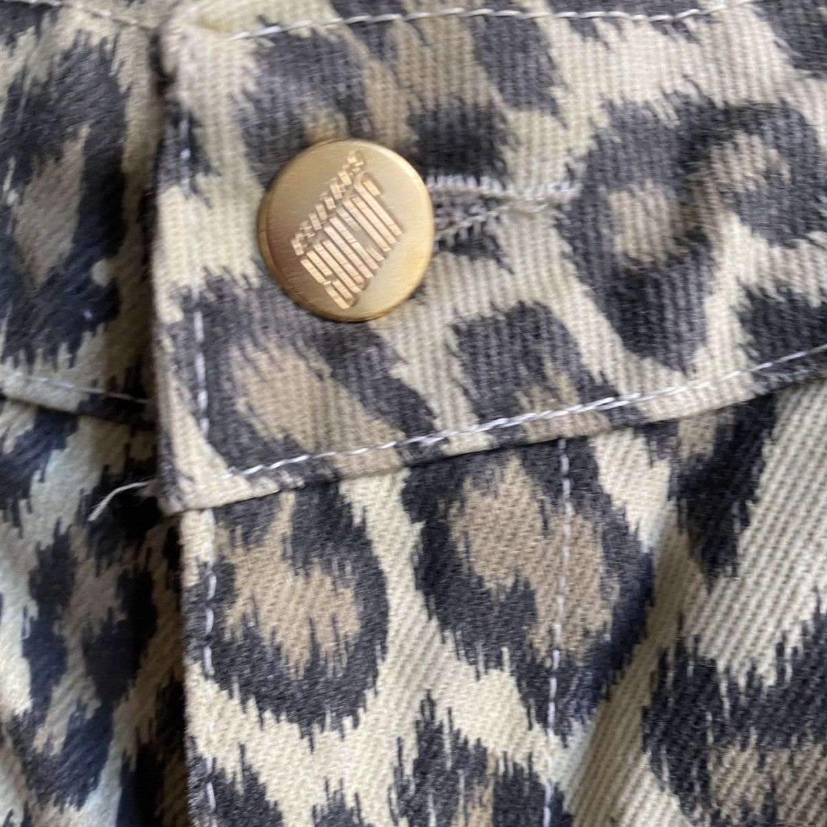 Jean Paul Gaultier Vintage 90’s Junior Gaultier Leopard Jeans Size US 30 / EU 46 - 5 Thumbnail