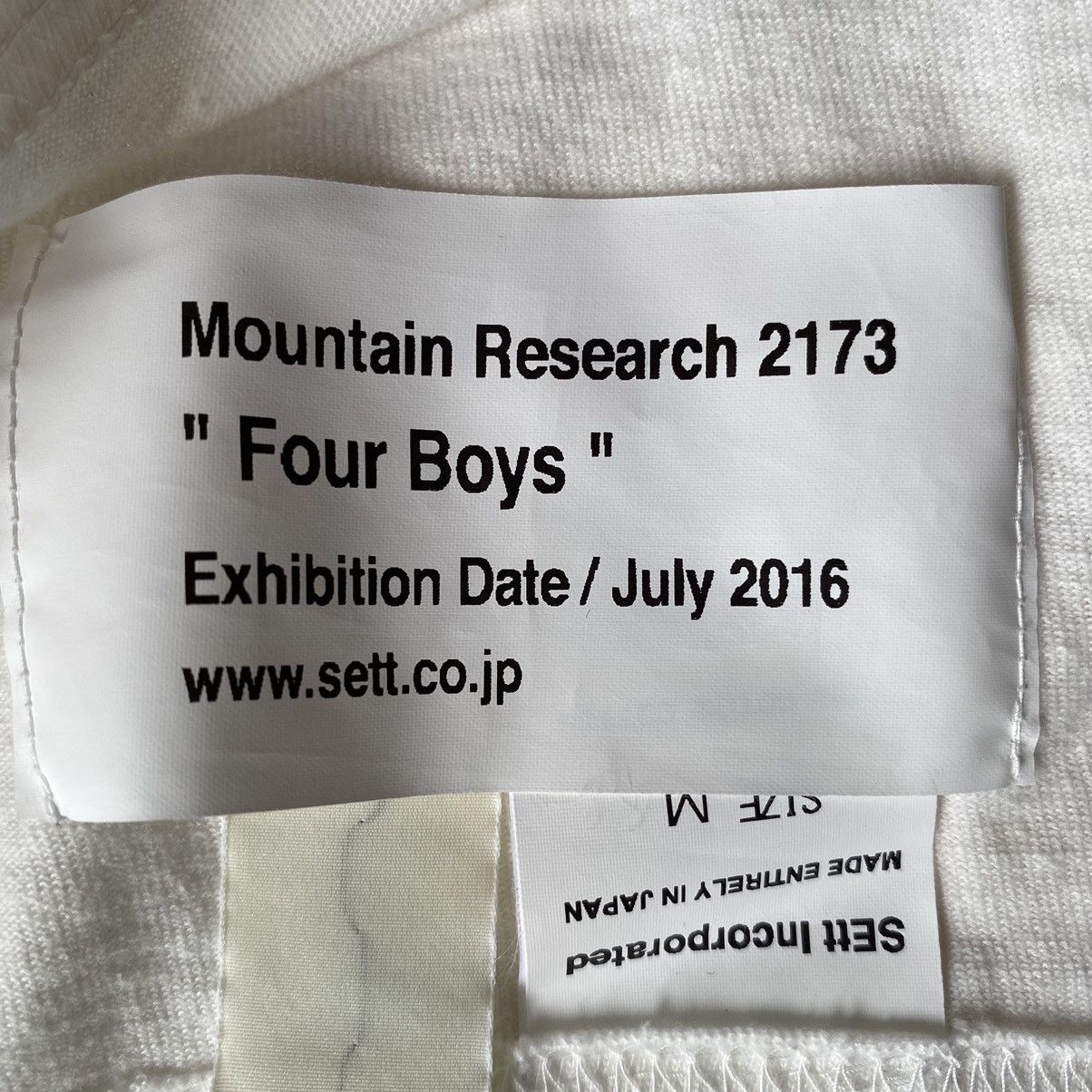 General Research × Mountain Research × Seditionaries 2016 Mountain Research Four Boys T Shirt Size US M / EU 48-50 / 2 - 5 Thumbnail