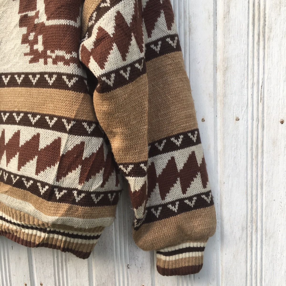 Vintage Vintage Kearney House Wool Mexican Native Puffer Jacket Size US M / EU 48-50 / 2 - 8 Thumbnail