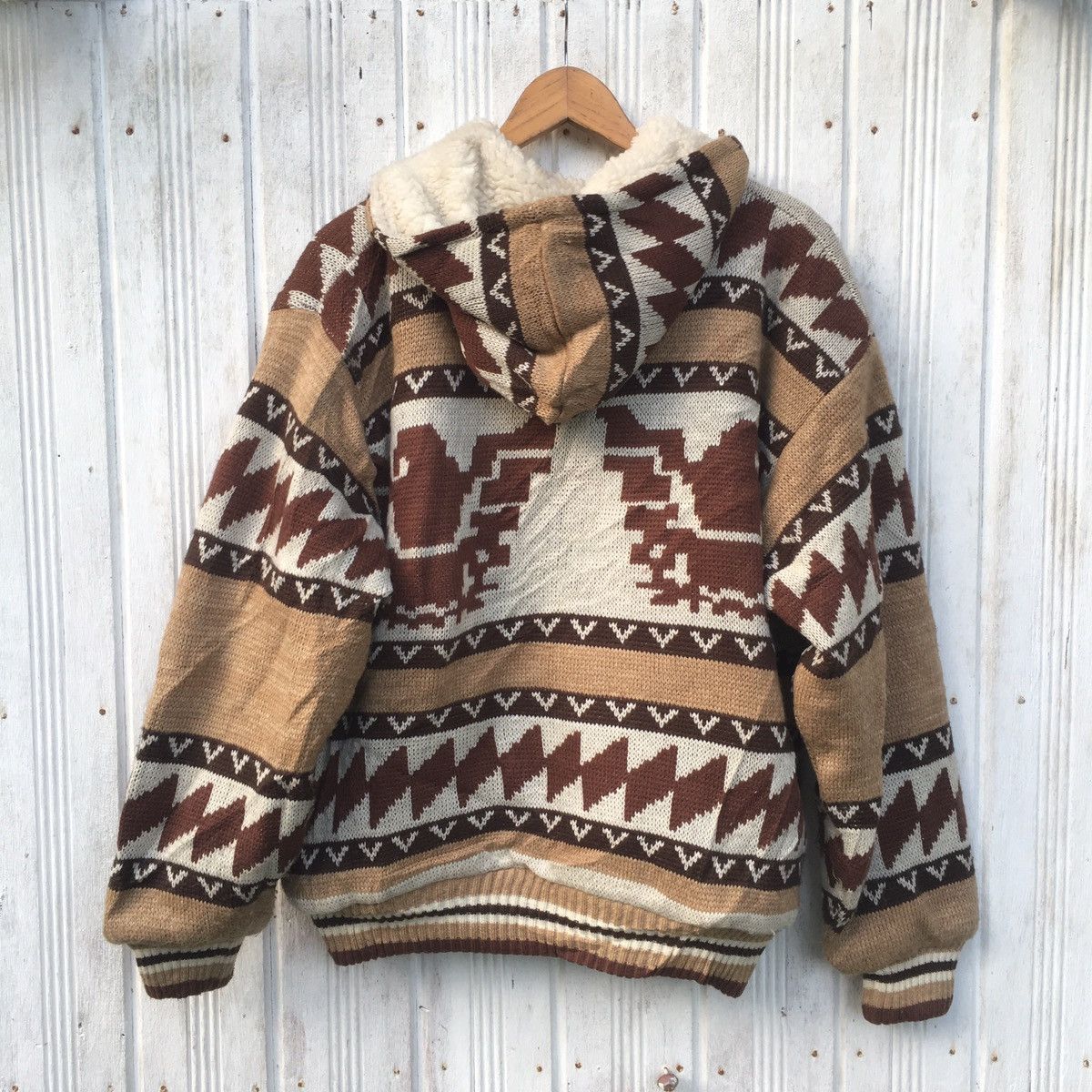 Vintage Vintage Kearney House Wool Mexican Native Puffer Jacket Size US M / EU 48-50 / 2 - 6 Thumbnail