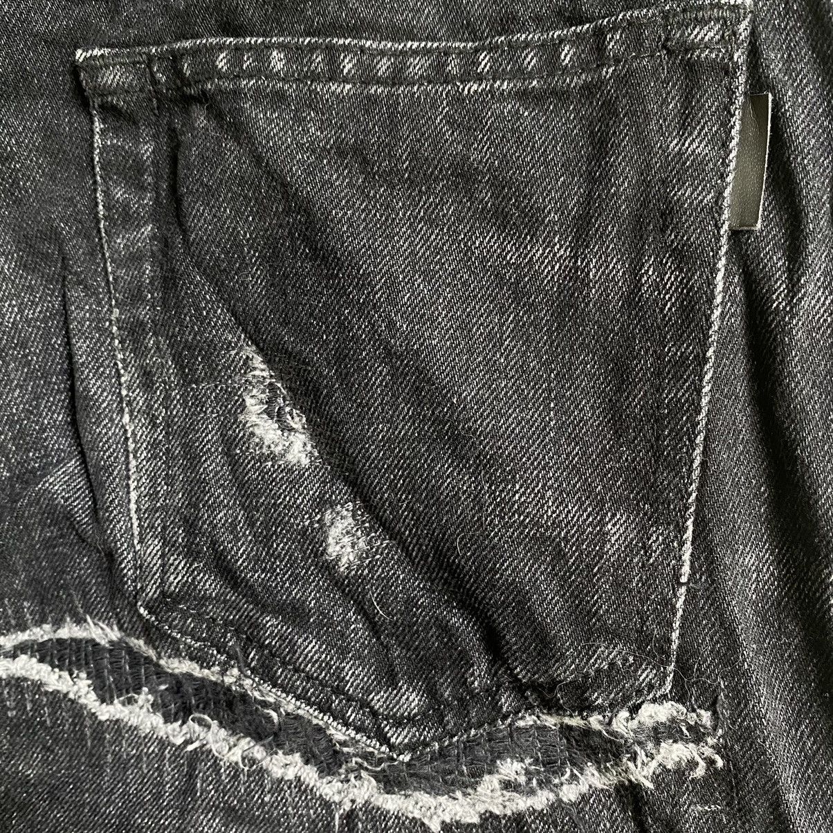 Saint Laurent Paris Fall 18 Black Wash Distressed Jeans Size US 31 - 5 Thumbnail