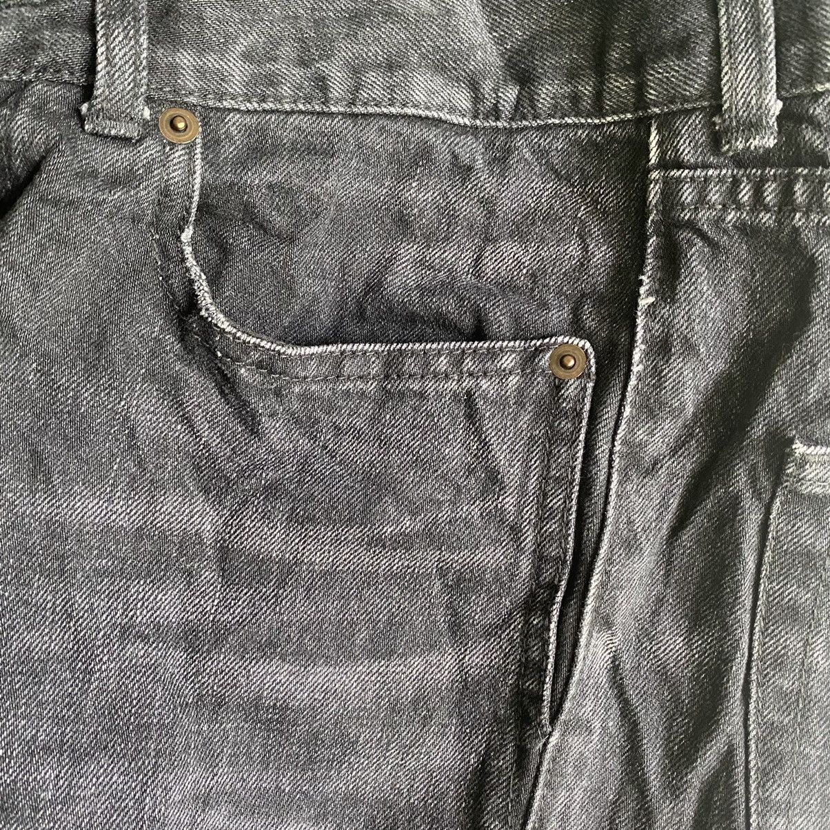 Saint Laurent Paris Fall 18 Black Wash Distressed Jeans Size US 31 - 9 Thumbnail