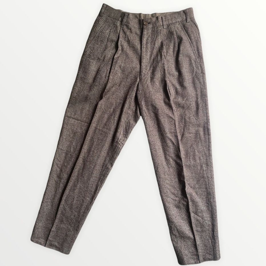 Comme des Garcons Homme Plus Vintage Fall 96 Traditional Check Pants Size US 31 - 1 Thumbnail