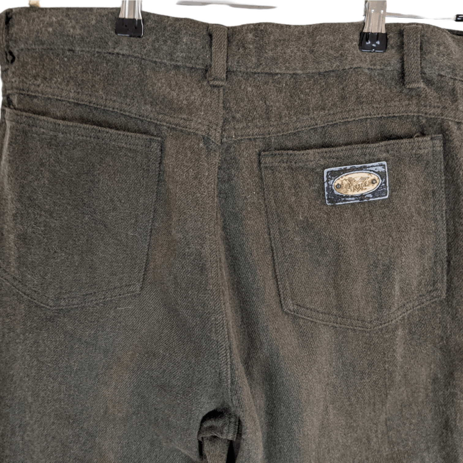 Japanese Brand Japan FIESTA Star-Press Wool Jean Style Pant Size US 33 - 6 Thumbnail