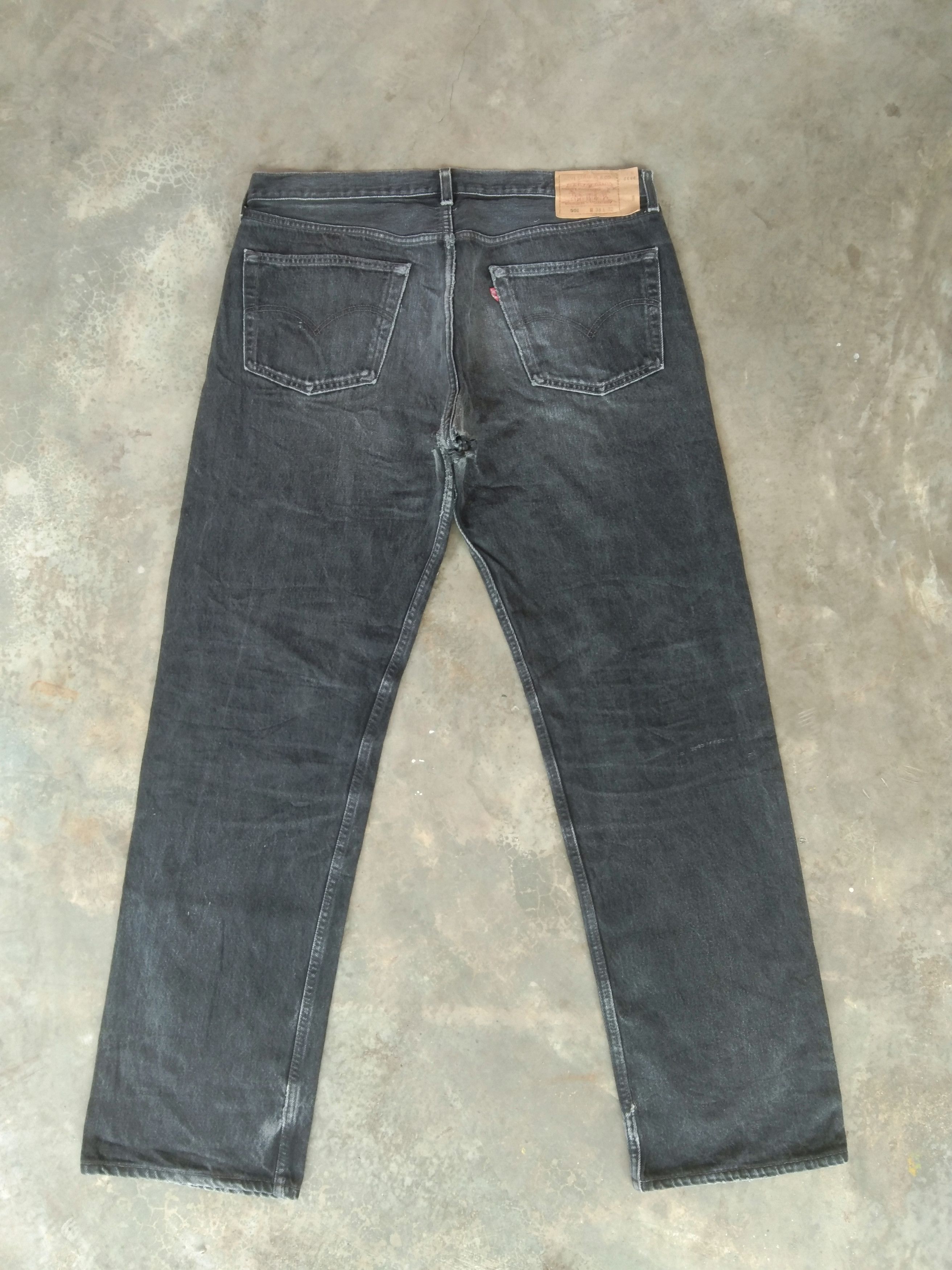 Levi's 90s Vintage Levi's 501 Made In USA Distressed Jeans 38x32 Size US 38 / EU 54 - 2 Thumbnail