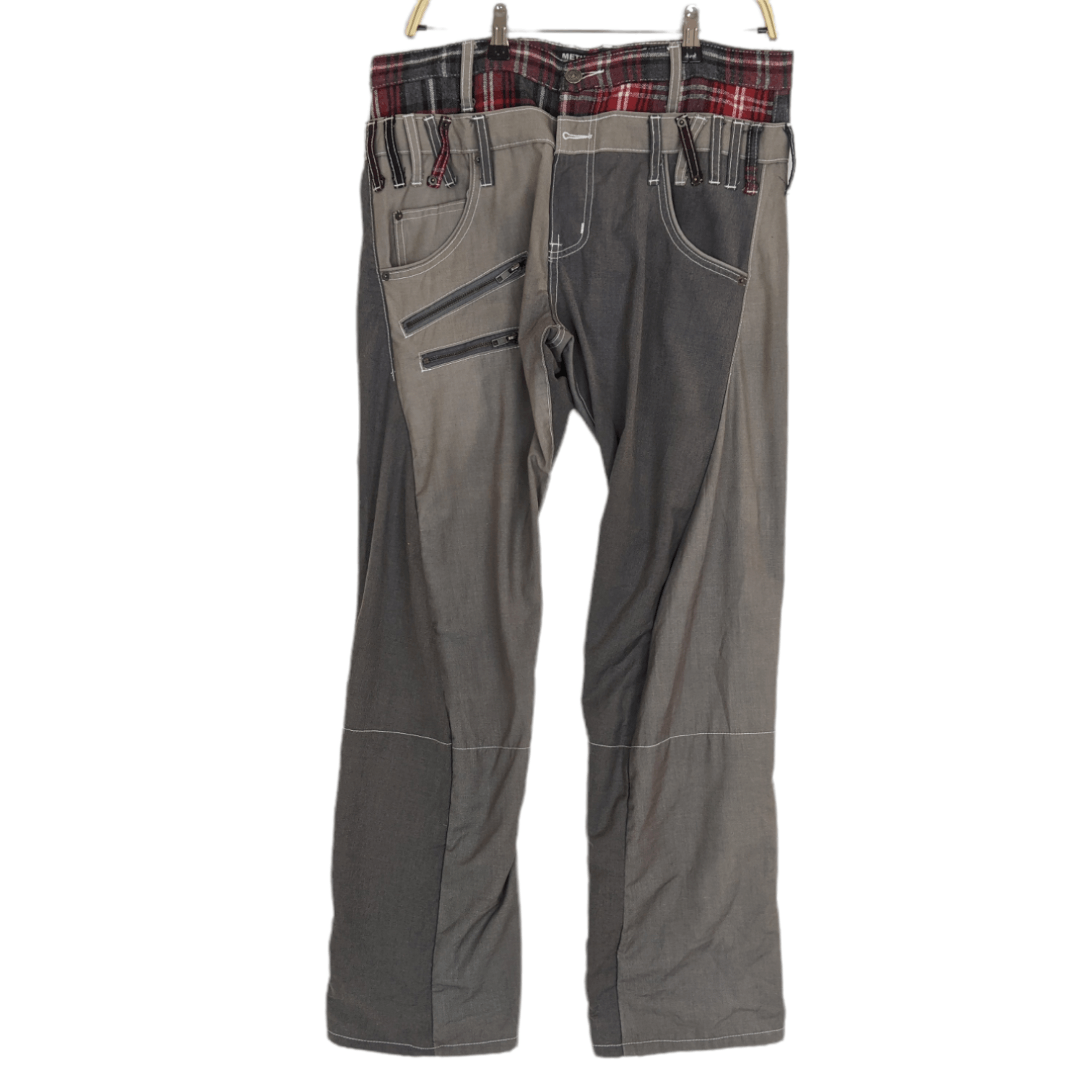 Japanese Brand Japan METHOD x UP START Distressed Faded Jean Stye Pant Size US 34 / EU 50 - 2 Thumbnail
