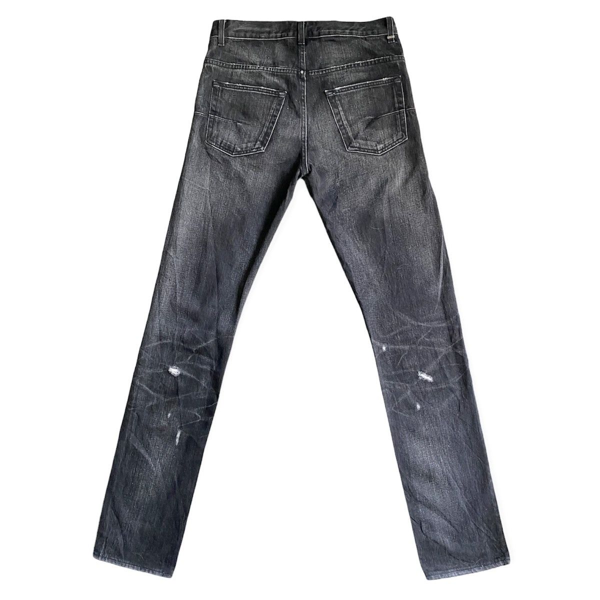 Dior SS11 Black Wash Jake Jeans Size US 30 / EU 46 - 3 Thumbnail
