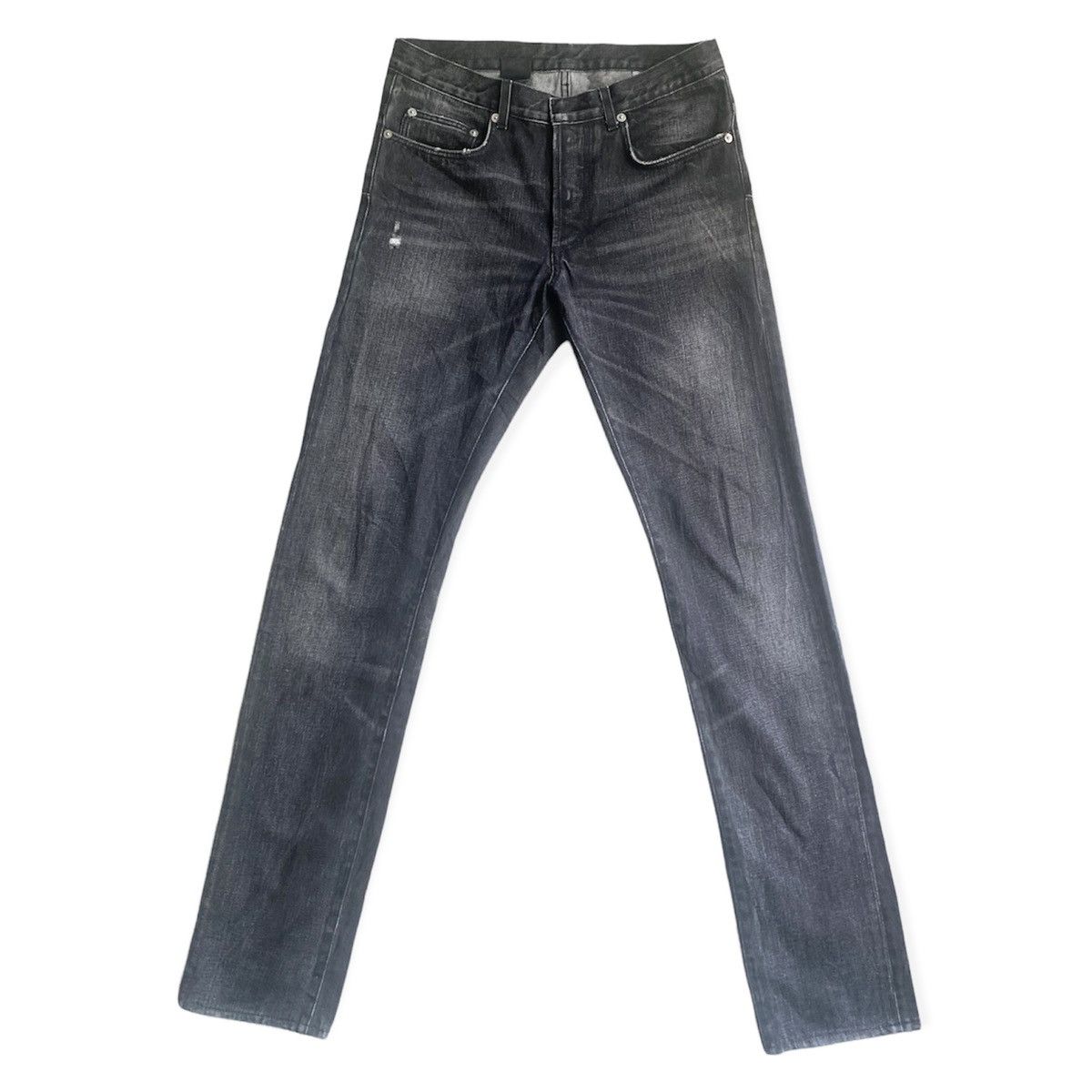 image of Dior x Kris Van Assche Ss11 Black Wash Jake Jeans, Men's (Size 30)