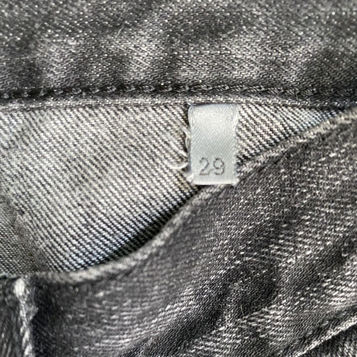 Dior SS11 Black Wash Jake Jeans Size US 30 / EU 46 - 10 Thumbnail