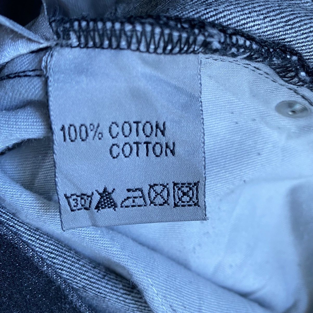 Dior SS11 Black Wash Jake Jeans Size US 30 / EU 46 - 8 Thumbnail