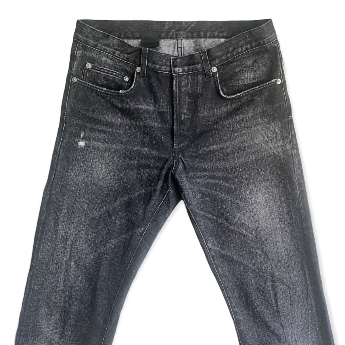 Dior SS11 Black Wash Jake Jeans Size US 30 / EU 46 - 2 Thumbnail
