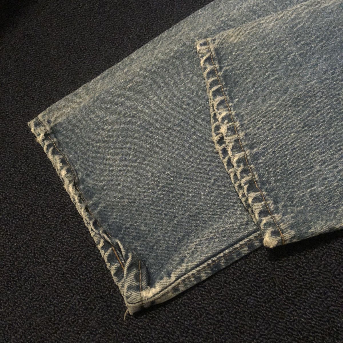 Levi's Vintage 80s Levis 505 Regular Fit Straight Denim Jeans 38x31 Size US 38 / EU 54 - 7 Thumbnail