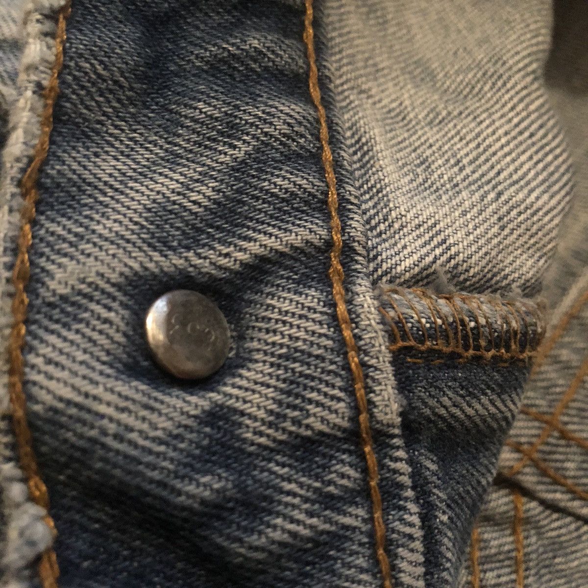 Levi's Vintage 80s Levis 505 Regular Fit Straight Denim Jeans 38x31 Size US 38 / EU 54 - 10 Thumbnail