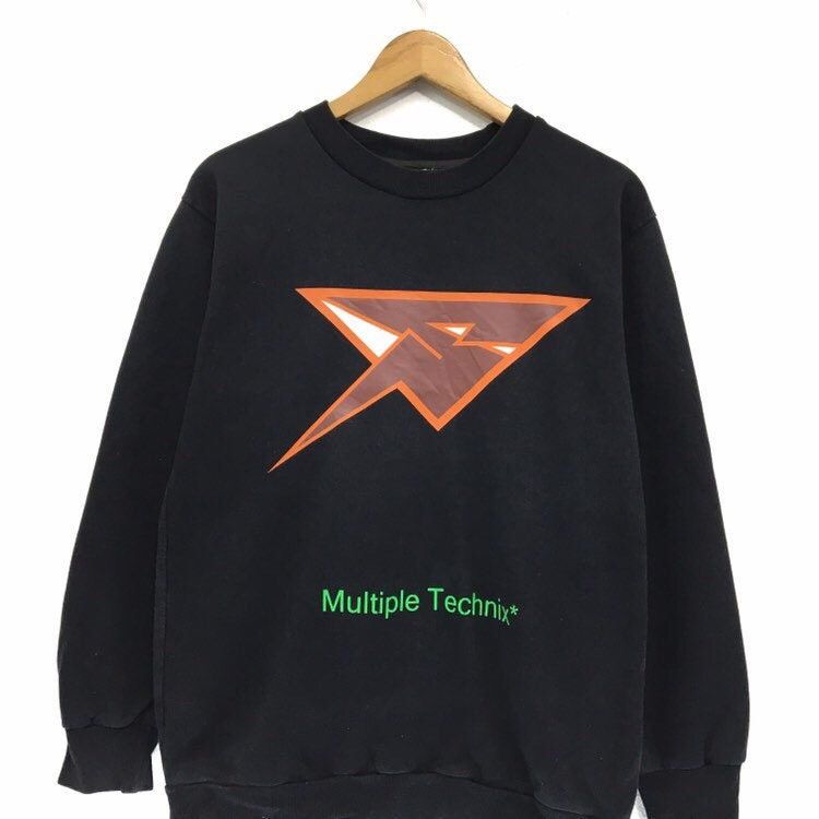 Stussy × Vintage Stussy Multiple Technix Crewneck Sweatshirts Size US M / EU 48-50 / 2 - 5 Thumbnail