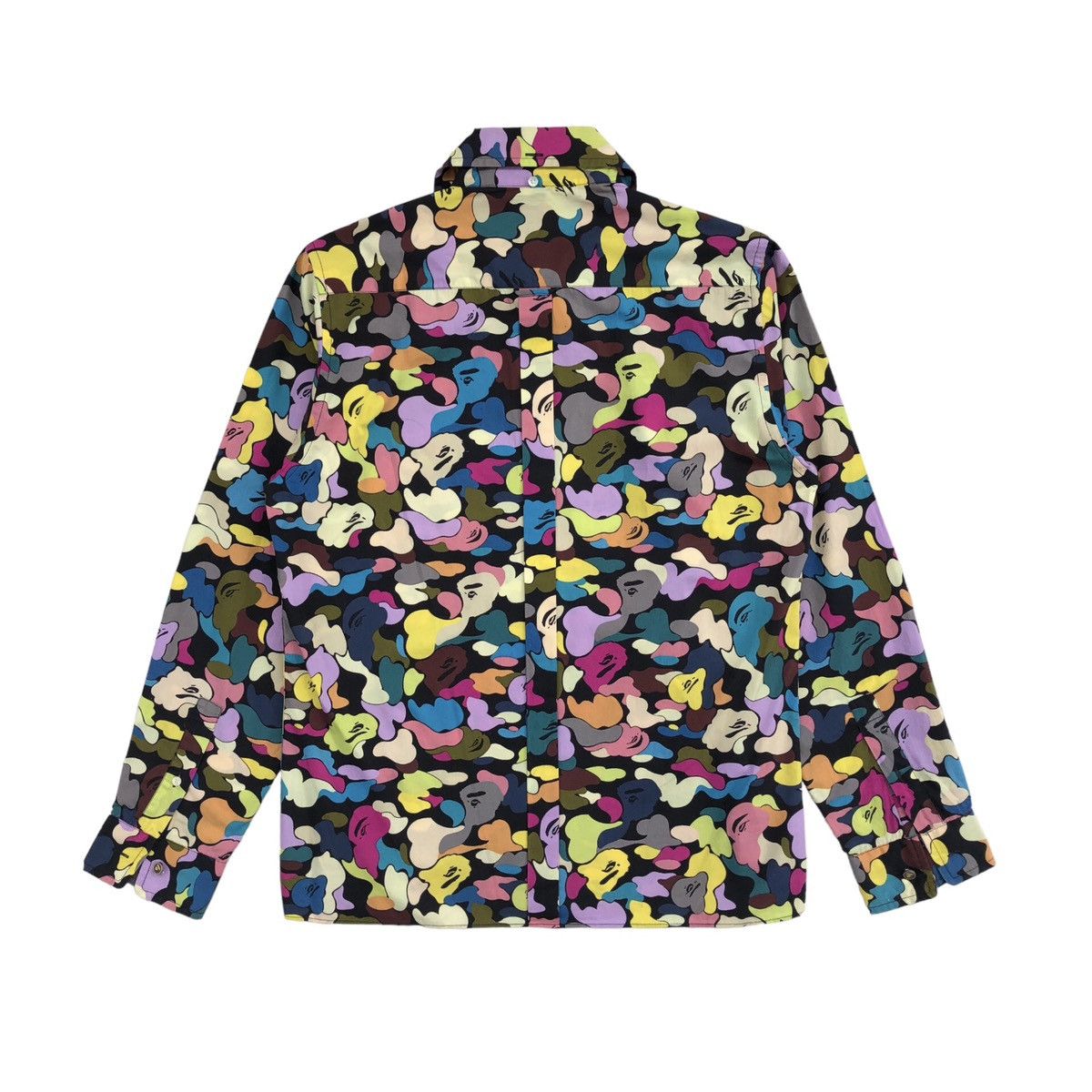 Bape Multi Camo Button Up Shirt Size US S / EU 44-46 / 1 - 5 Thumbnail