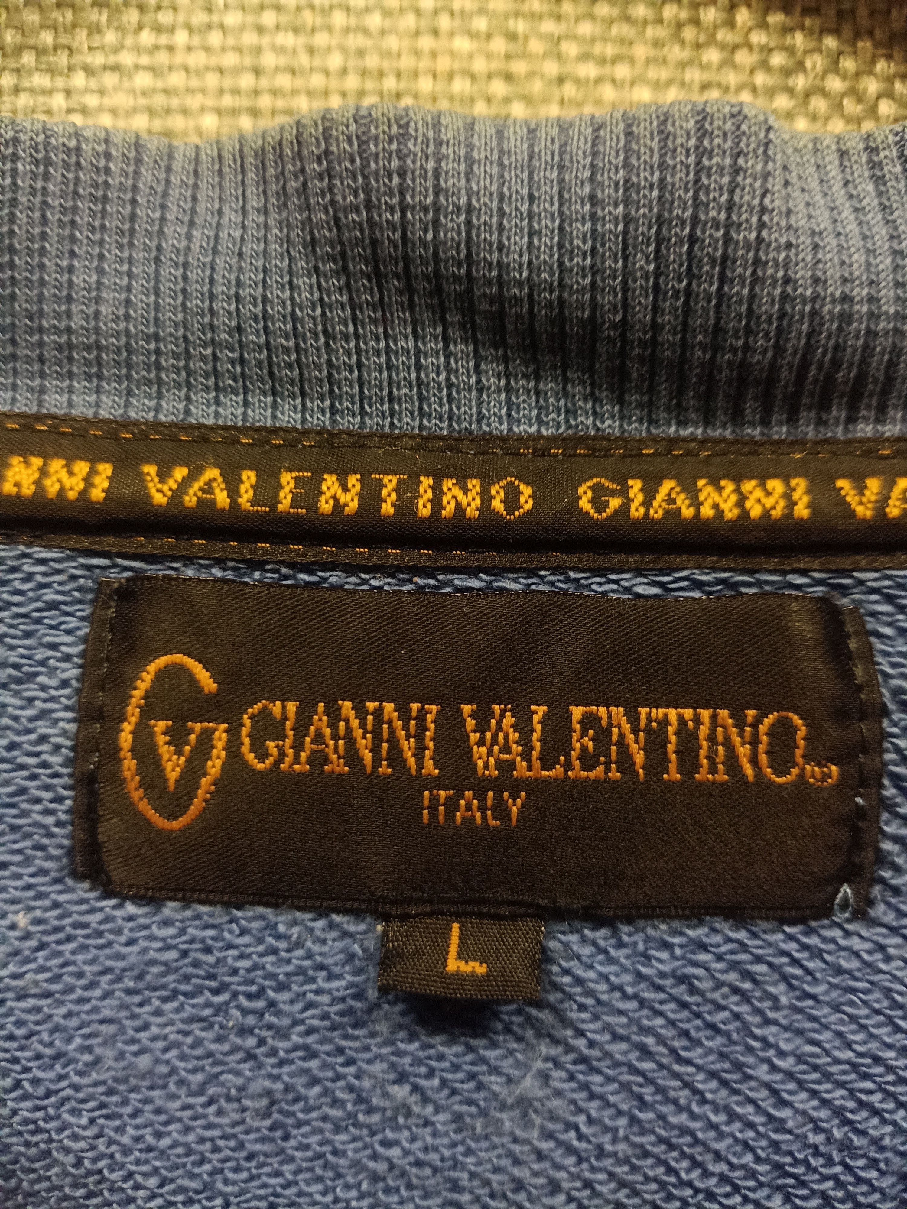 Gianni Valentino sweatshirt gianni valentino big logo embroidery Size US L / EU 52-54 / 3 - 4 Thumbnail