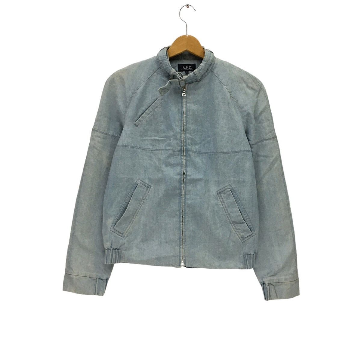 A.P.C. A.P.C Nice Design Denime Style Jacket Size XS / US 0-2 / IT 36-38 - 1 Thumbnail