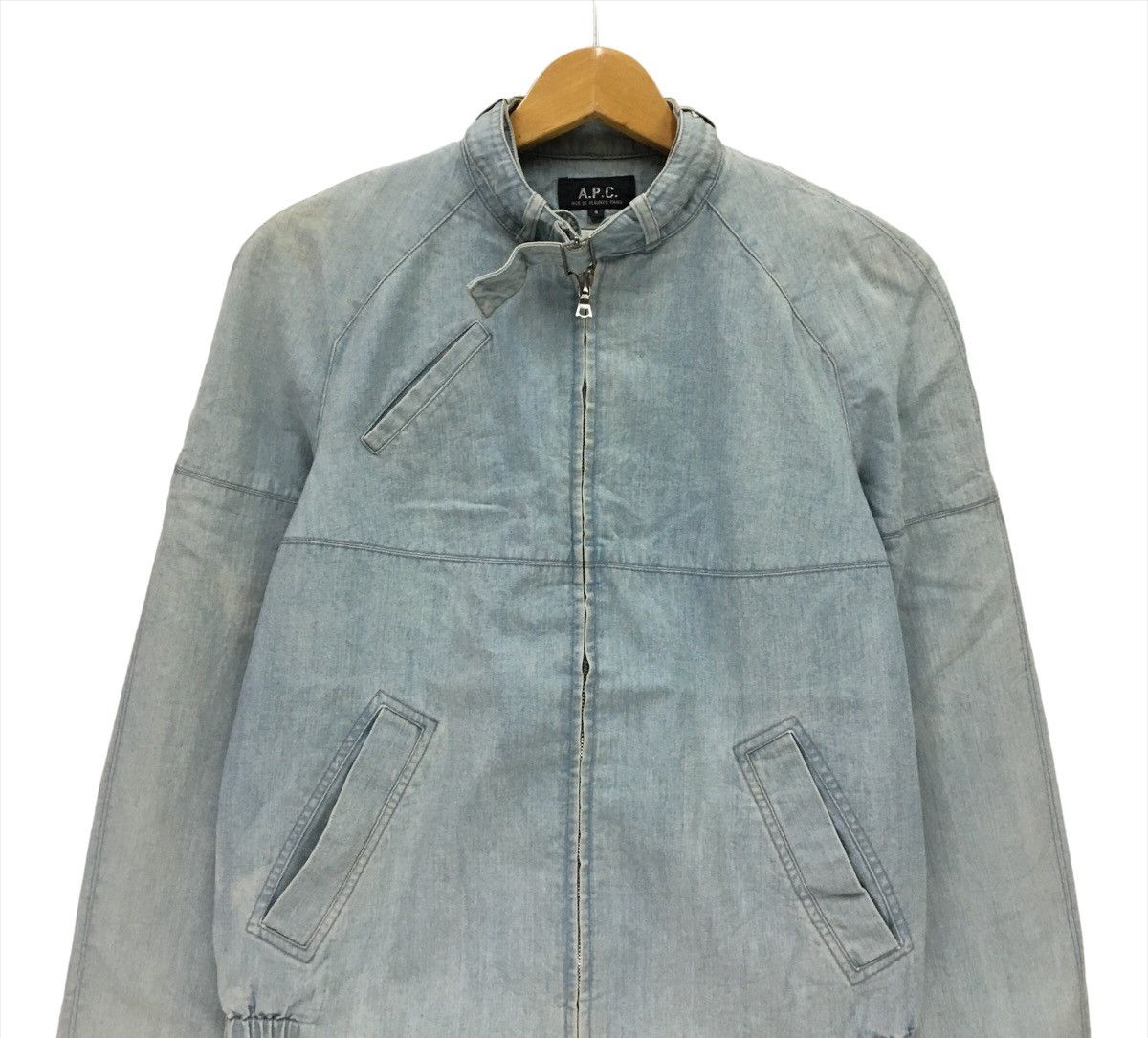 A.P.C. A.P.C Nice Design Denime Style Jacket Size XS / US 0-2 / IT 36-38 - 4 Thumbnail