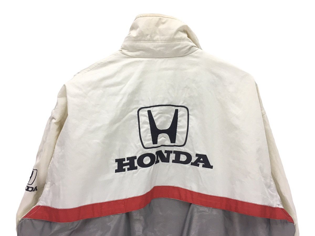 Honda Vintage Honda British American Racing Arc Bomber Jacket Size US L / EU 52-54 / 3 - 3 Thumbnail