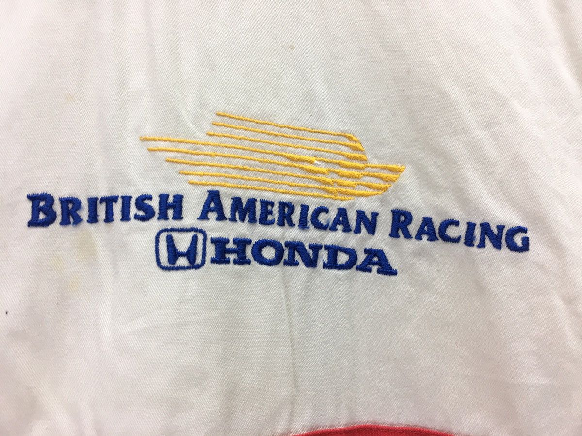 Honda Vintage Honda British American Racing Arc Bomber Jacket Size US L / EU 52-54 / 3 - 5 Thumbnail