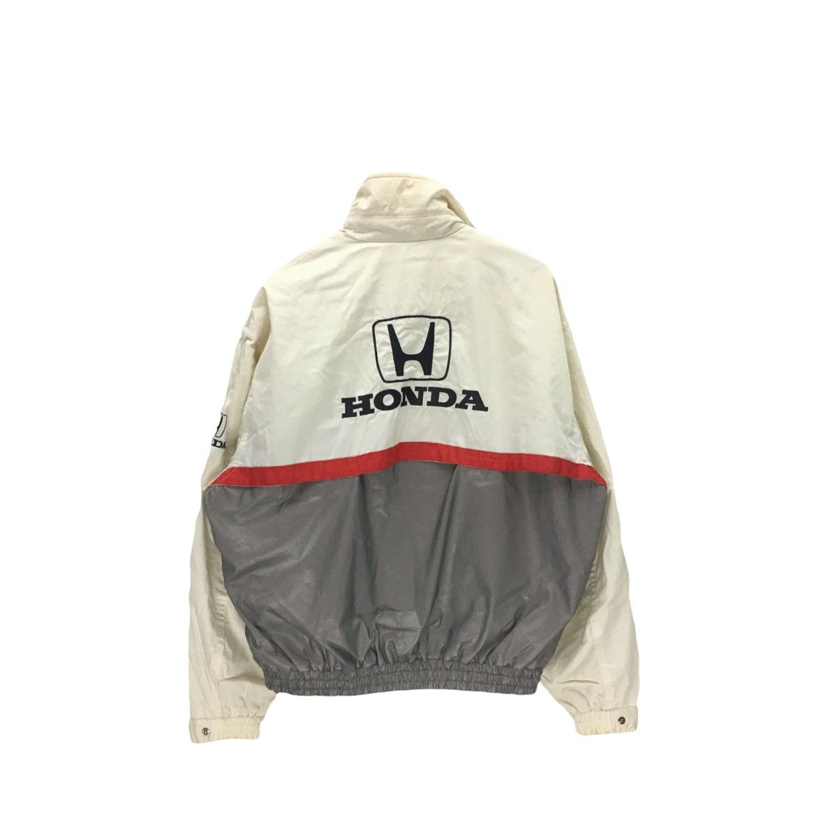 Honda Vintage Honda British American Racing Arc Bomber Jacket Size US L / EU 52-54 / 3 - 1 Thumbnail