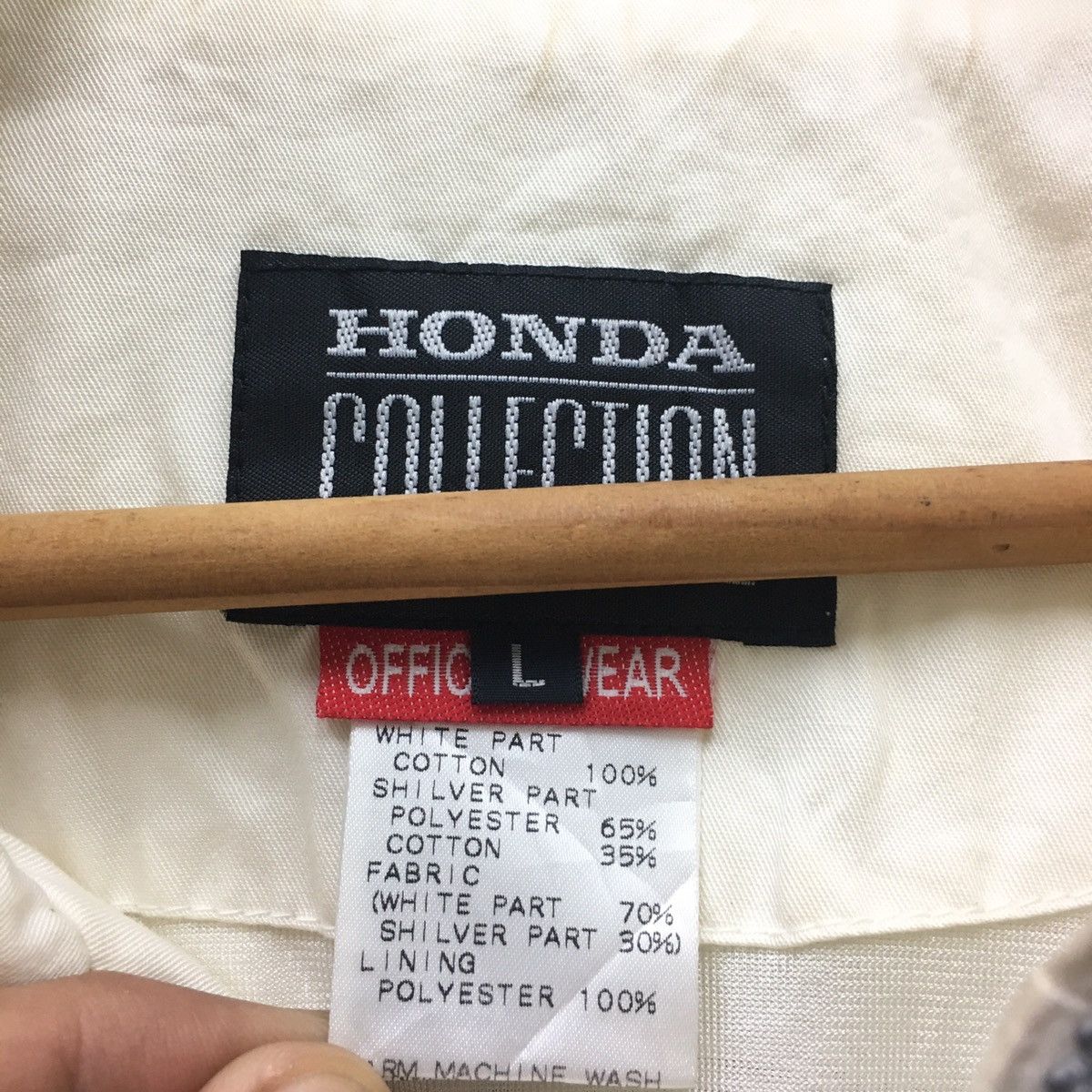 Honda Vintage Honda British American Racing Arc Bomber Jacket Size US L / EU 52-54 / 3 - 11 Thumbnail