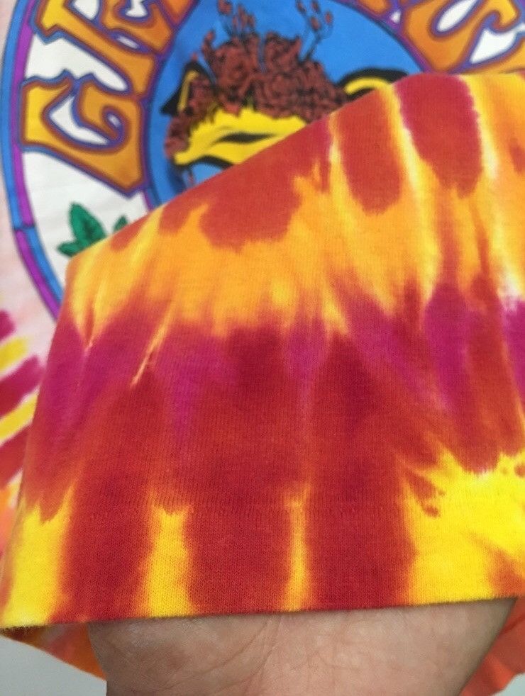 Band Tees × Grateful Dead × Vintage 💥OFFER ACCEPTED💥Vintage Grateful Dead 90’s Tie Dye T-shirt Size US L / EU 52-54 / 3 - 6 Thumbnail