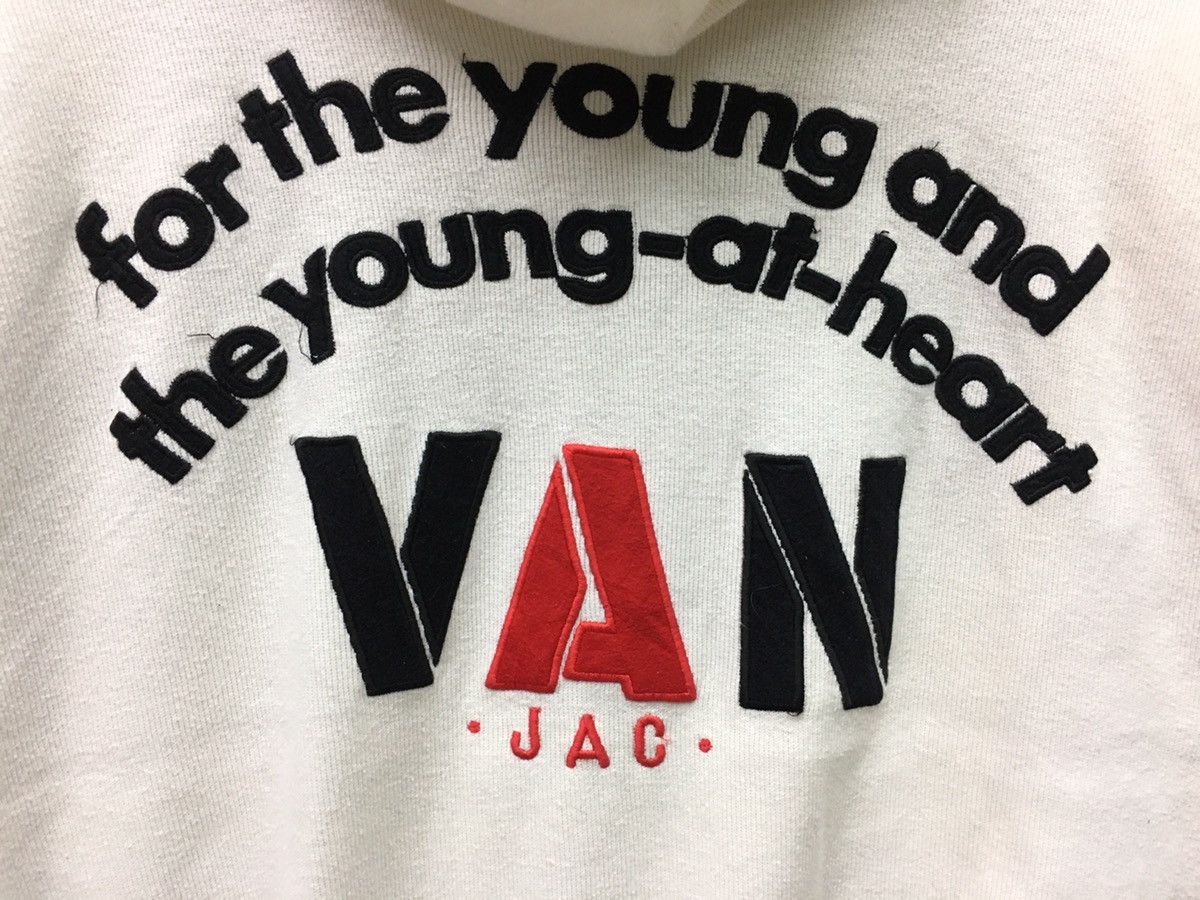 Japanese Brand × Van Vintage Van Jac Big Logo Zipper Hoddie Size US S / EU 44-46 / 1 - 5 Thumbnail