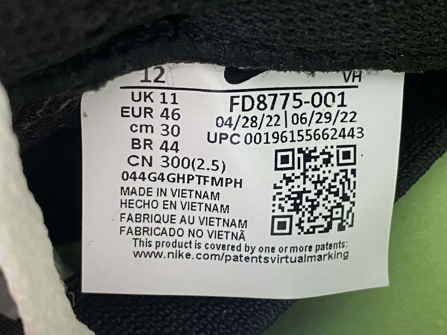 Huf × Nike 2022 HUF x Nike Dunk Low SB SAN FRANCISCO Black FD8775 001 Size US 12 / EU 45 - 10 Thumbnail