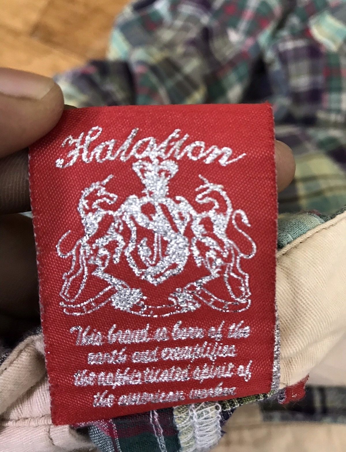 If Six Was Nine × Japanese Brand Halation Patchwork Checkered Tartan Light Pant Size US 32 / EU 48 - 8 Thumbnail