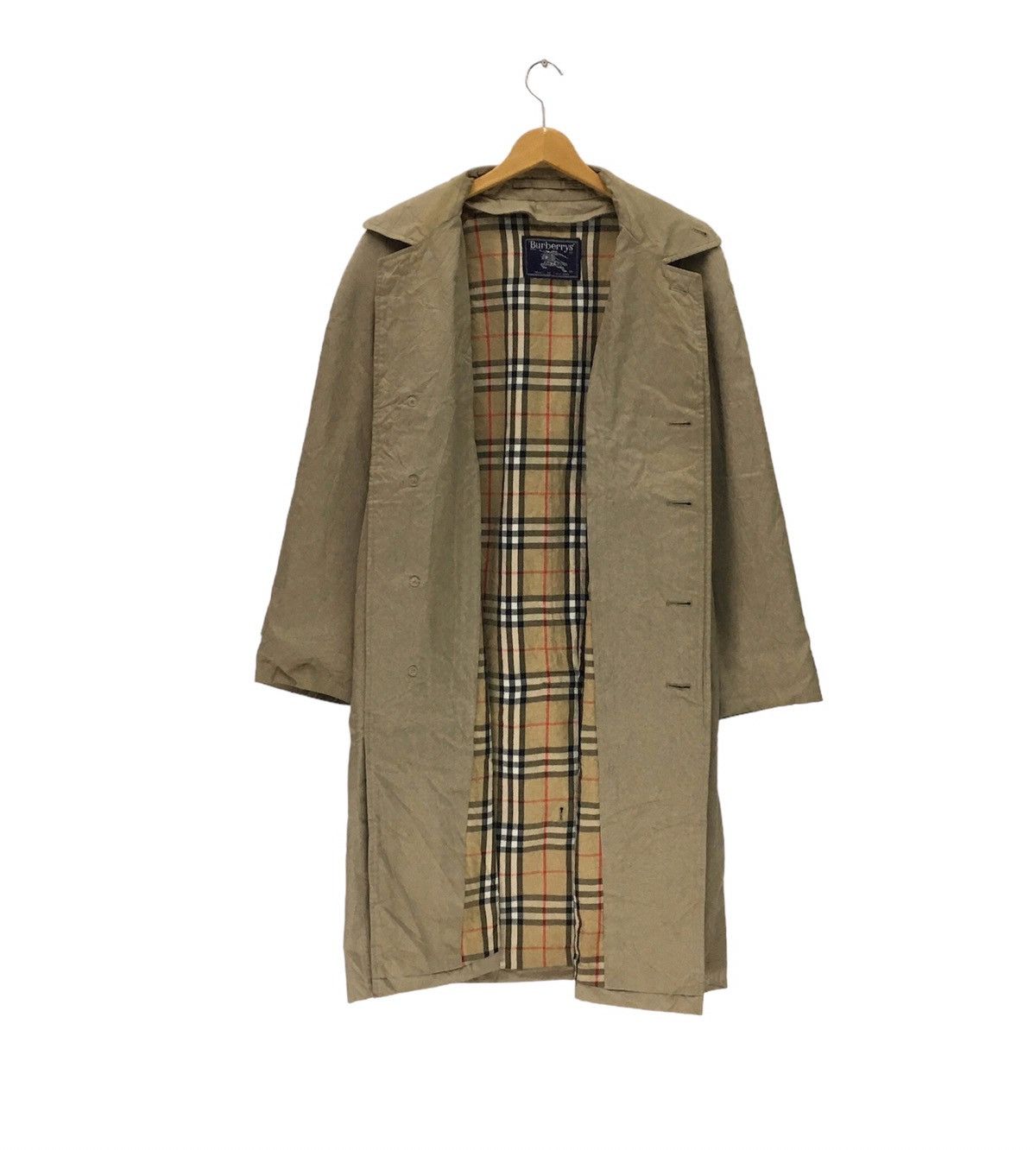 Burberry × Designer Vintage Burberry’s Nice Design Trench Coat Size US L / EU 52-54 / 3 - 1 Thumbnail