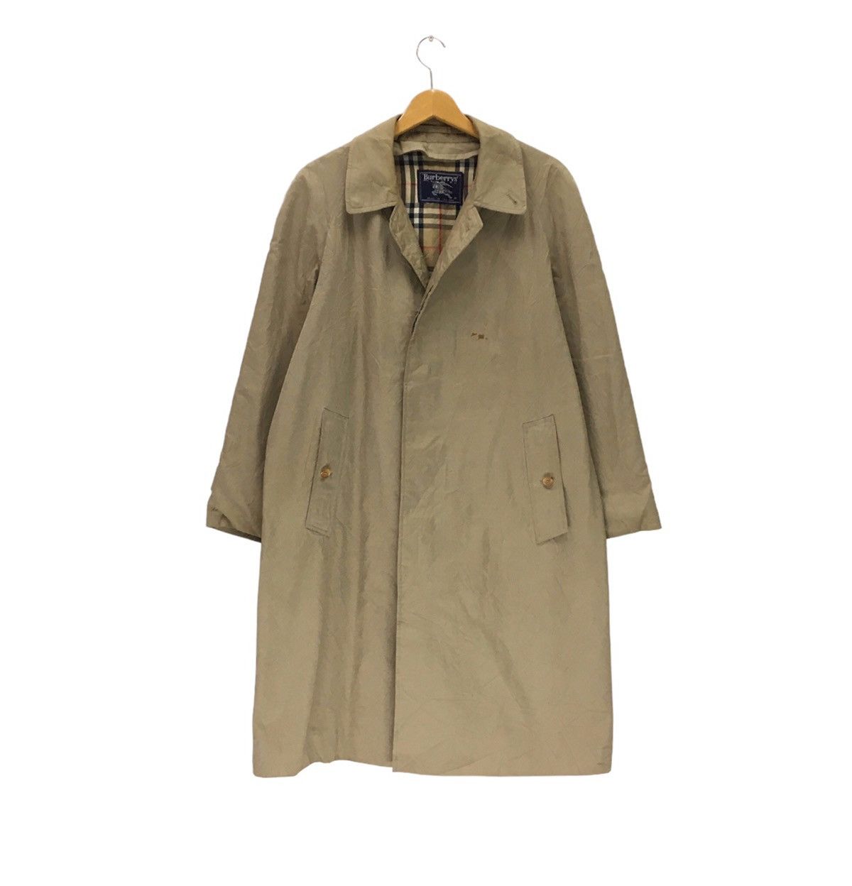 Burberry × Designer Vintage Burberry’s Nice Design Trench Coat Size US L / EU 52-54 / 3 - 2 Thumbnail