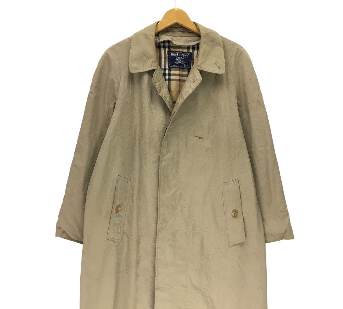 Burberry × Designer Vintage Burberry’s Nice Design Trench Coat Size US L / EU 52-54 / 3 - 5 Thumbnail