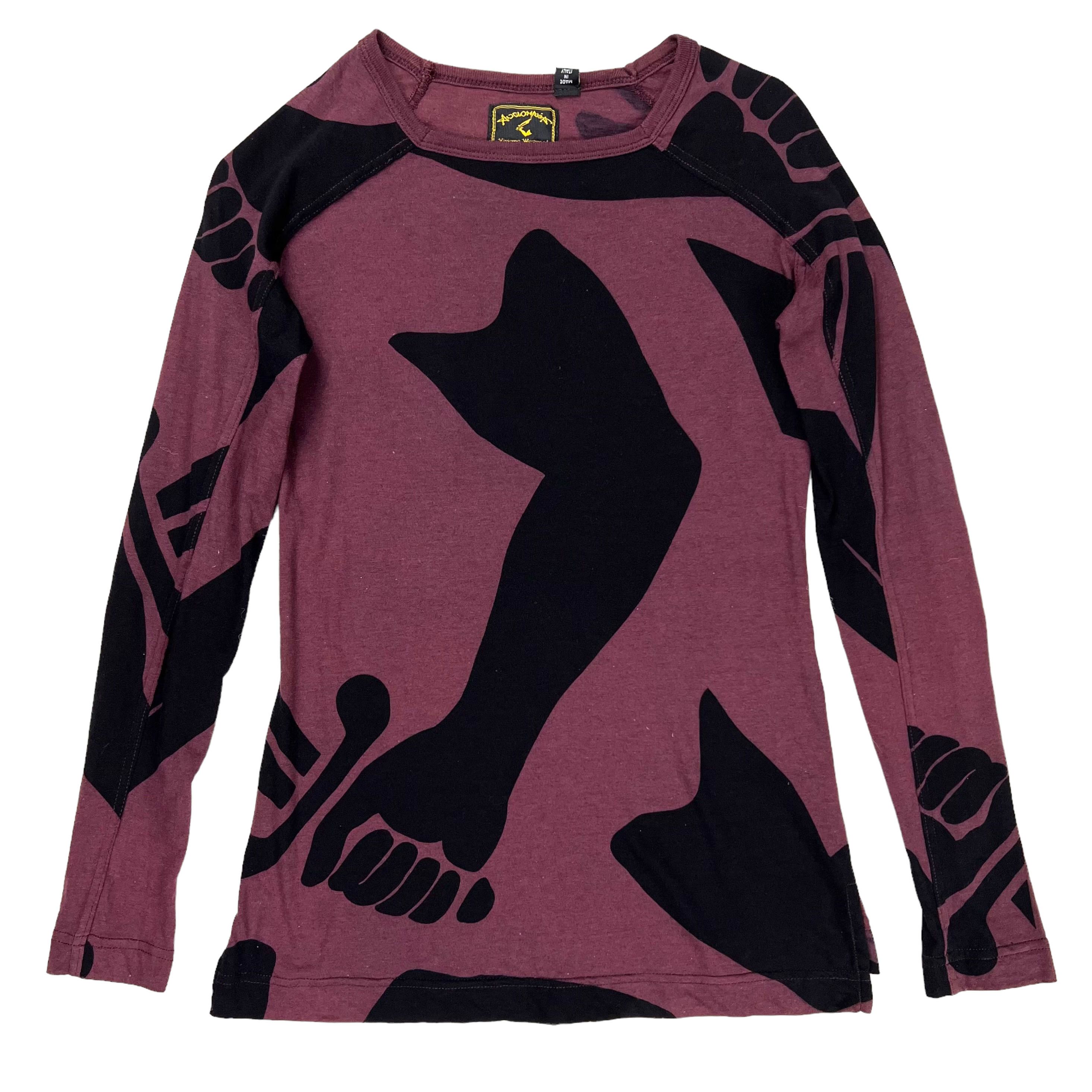 トップス Vivienne Pirates squiggle shirt Vivienne Westwood Anglomania Squiggle Pirate Shirt