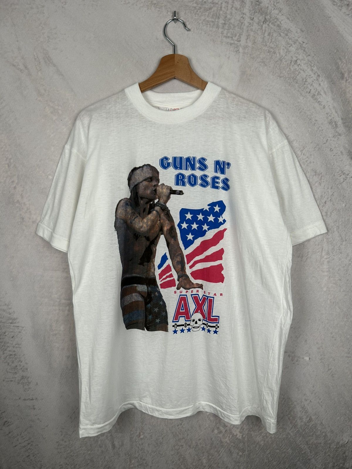 Super Rare Vintage store Axl Rose Glamhead Women's Tee