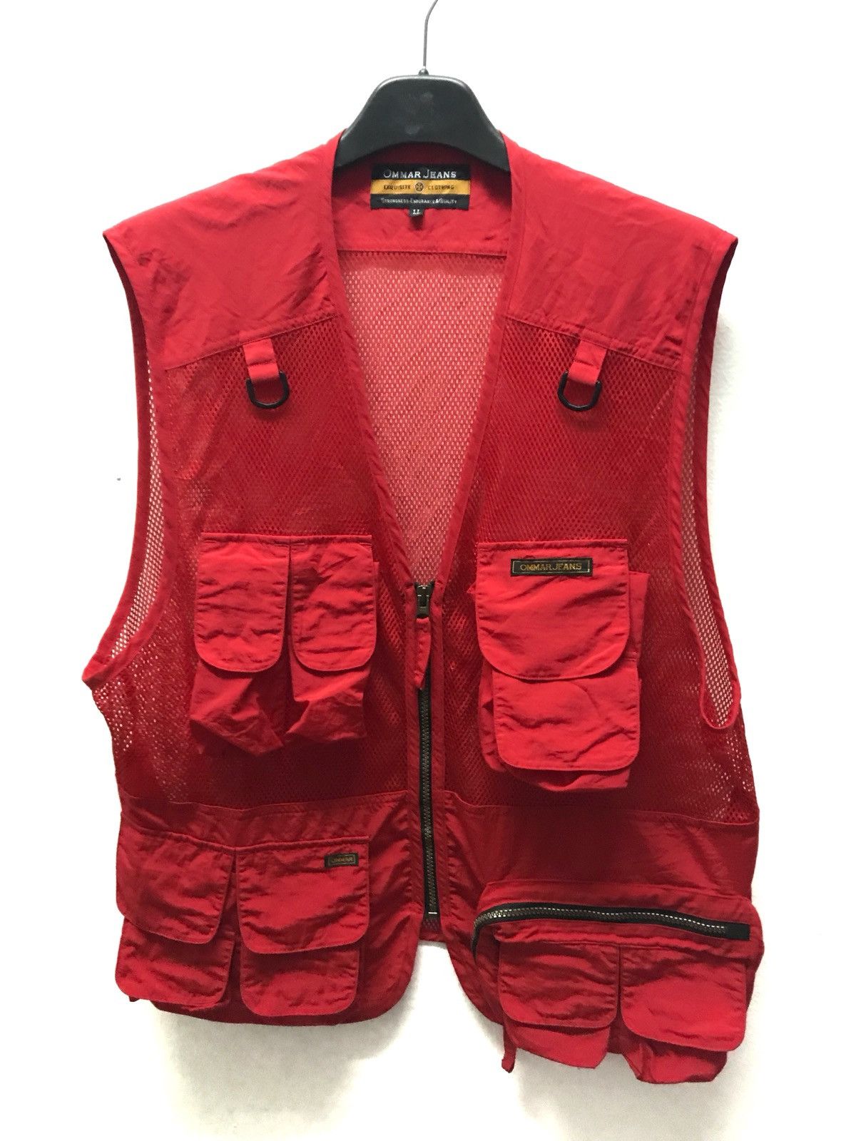 Japanese Brand Ommar Jeans tactical parahute Vest Jacket fishing vest Size US S / EU 44-46 / 1 - 1 Thumbnail