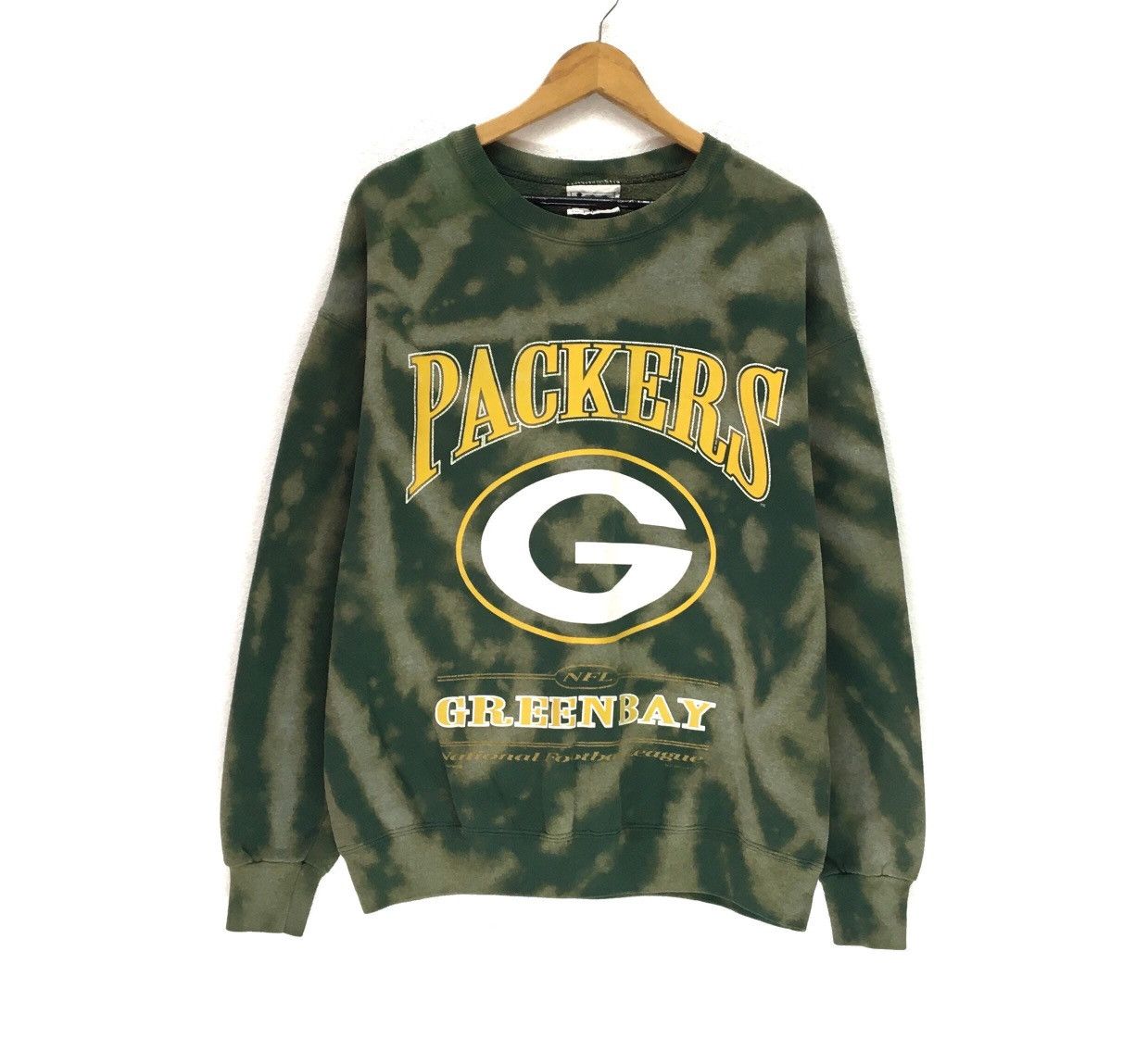 Lee × NFL × Sports Specialties Vintage Green Bay Packers NFLCrewneck Sweatshirt Size US L / EU 52-54 / 3 - 1 Thumbnail