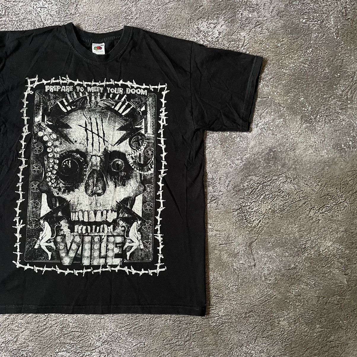 Vintage Vintage Y2K Skeleton Graphic Tee Horror Punk Streetwear M Size US M / EU 48-50 / 2 - 3 Thumbnail