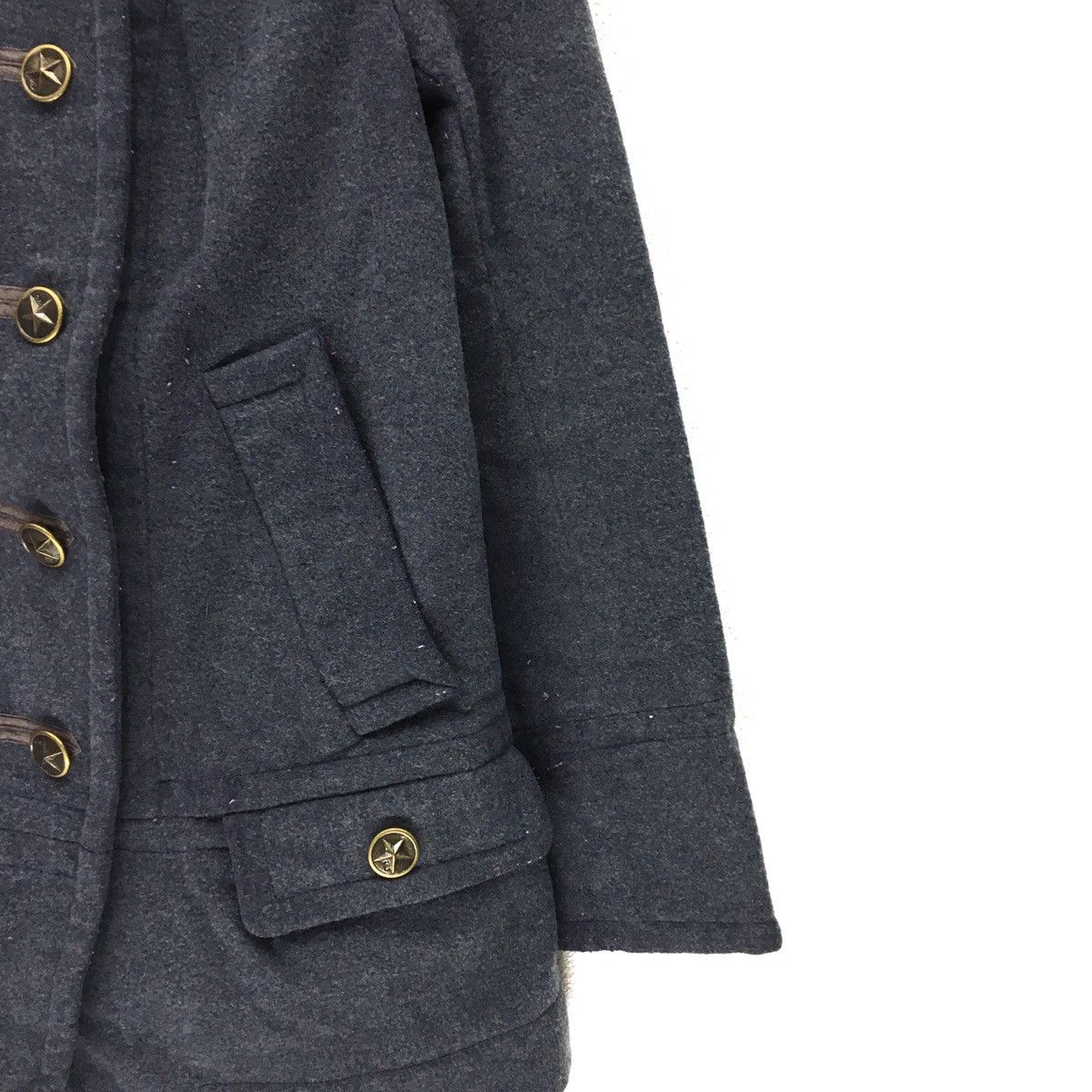Designer × Marc Jacobs MARC JACOBS Dufflecoat Jacket Size S / US 4 / IT 40 - 8 Thumbnail