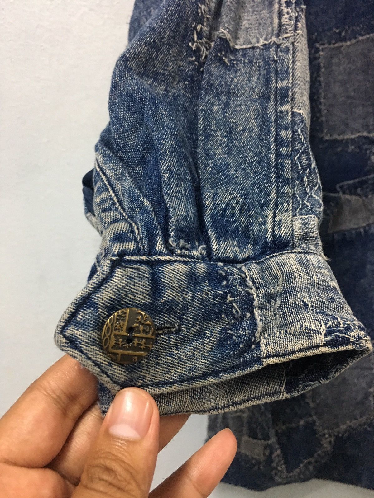 Designer × Japanese Brand × Vintage 🔥URGENT SALE🔥Vintage Patchwork buttom like kapital style Size US XL / EU 56 / 4 - 5 Thumbnail