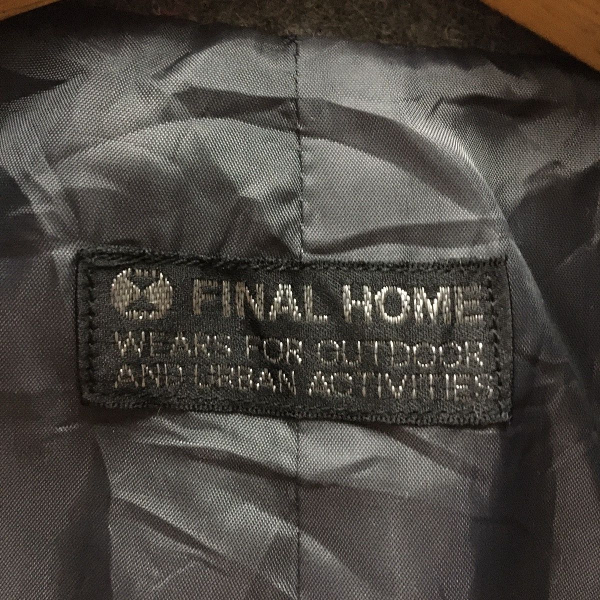 Final Home × Issey Miyake × Japanese Brand FINAL HOME By ISSEY MIYAKE Wool Jacket Size US S / EU 44-46 / 1 - 10 Thumbnail