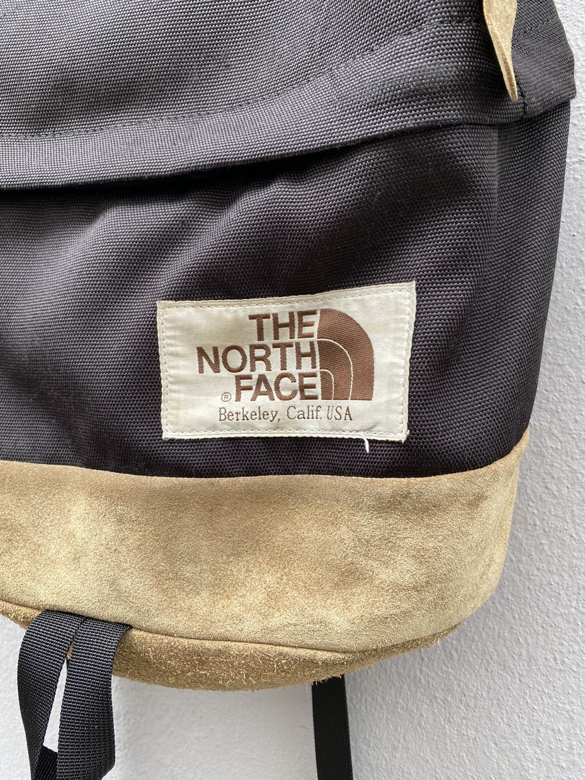 The North Face × Vintage 💥RARE💥Vintage THE NORTH FACE “White Label” Daypack Leather Size ONE SIZE - 4 Thumbnail