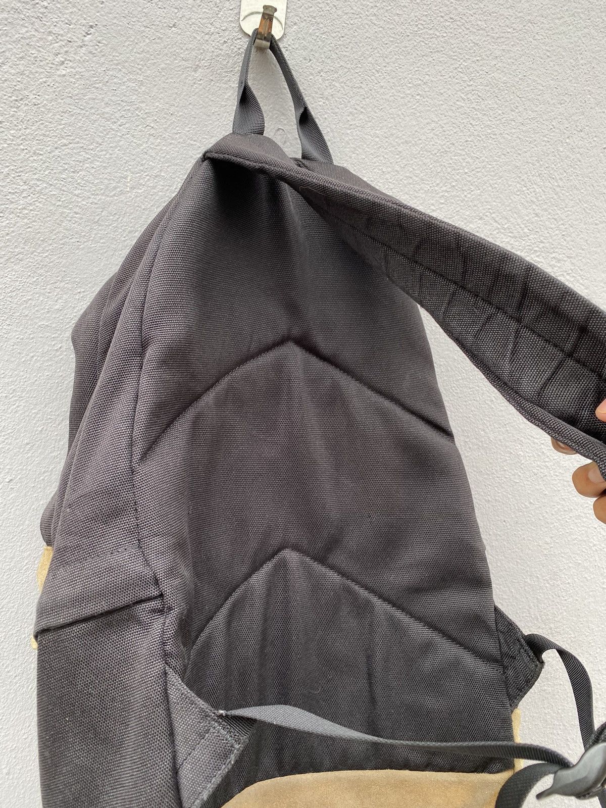 The North Face × Vintage 💥RARE💥Vintage THE NORTH FACE “White Label” Daypack Leather Size ONE SIZE - 21 Thumbnail