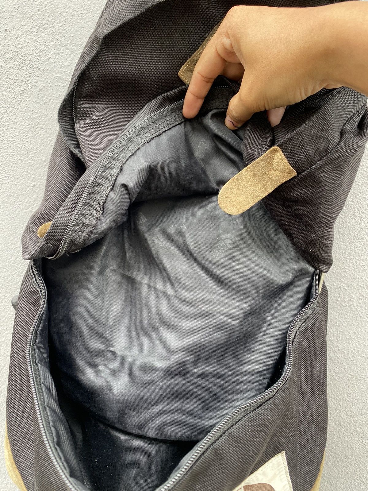 The North Face × Vintage 💥RARE💥Vintage THE NORTH FACE “White Label” Daypack Leather Size ONE SIZE - 8 Thumbnail