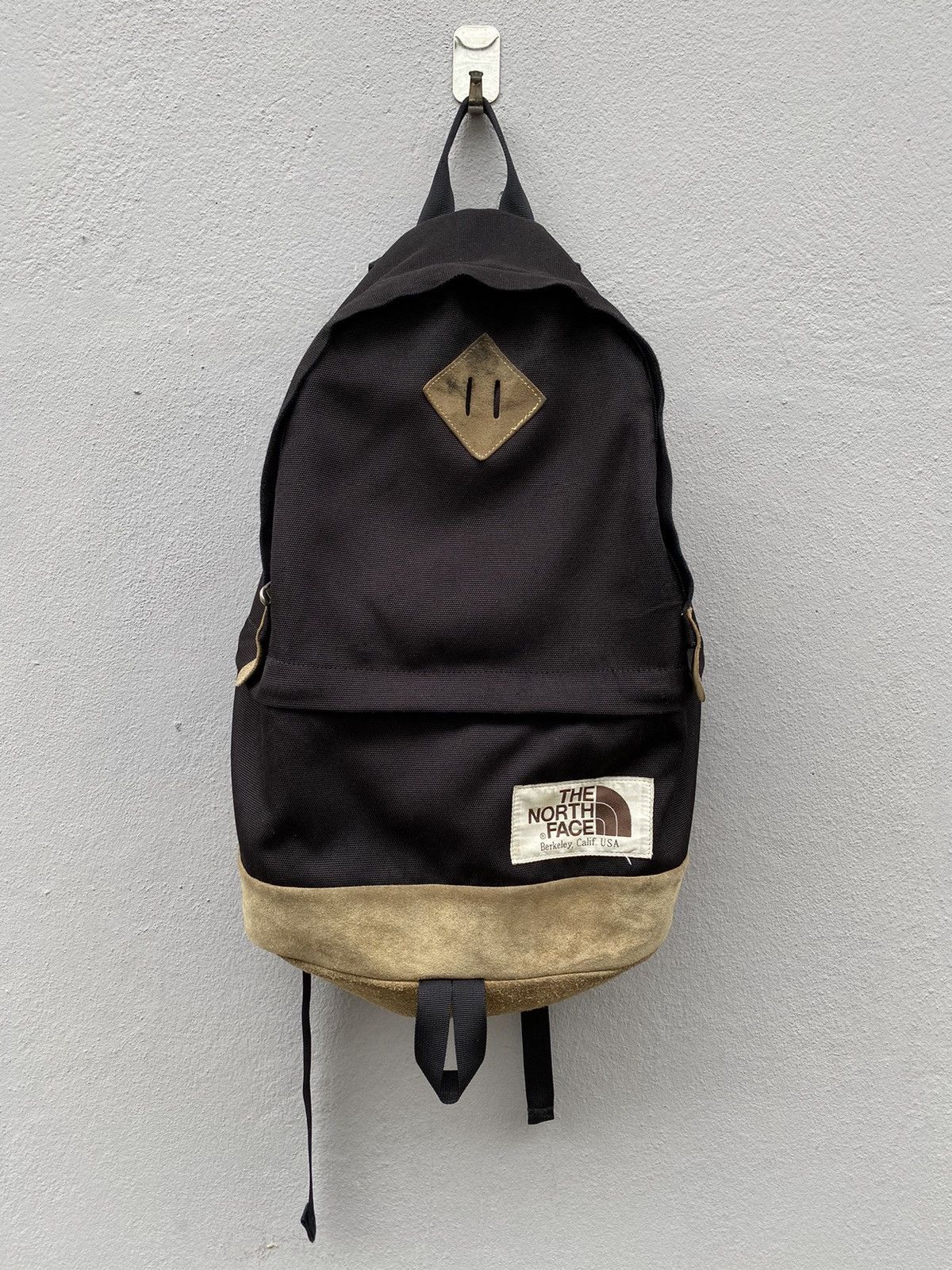 The North Face × Vintage 💥RARE💥Vintage THE NORTH FACE “White Label” Daypack Leather Size ONE SIZE - 2 Thumbnail