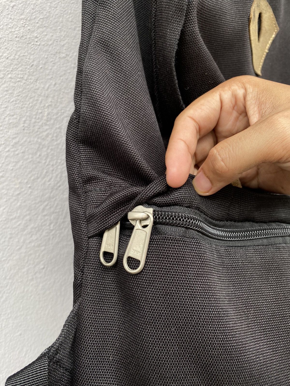 The North Face × Vintage 💥RARE💥Vintage THE NORTH FACE “White Label” Daypack Leather Size ONE SIZE - 6 Thumbnail