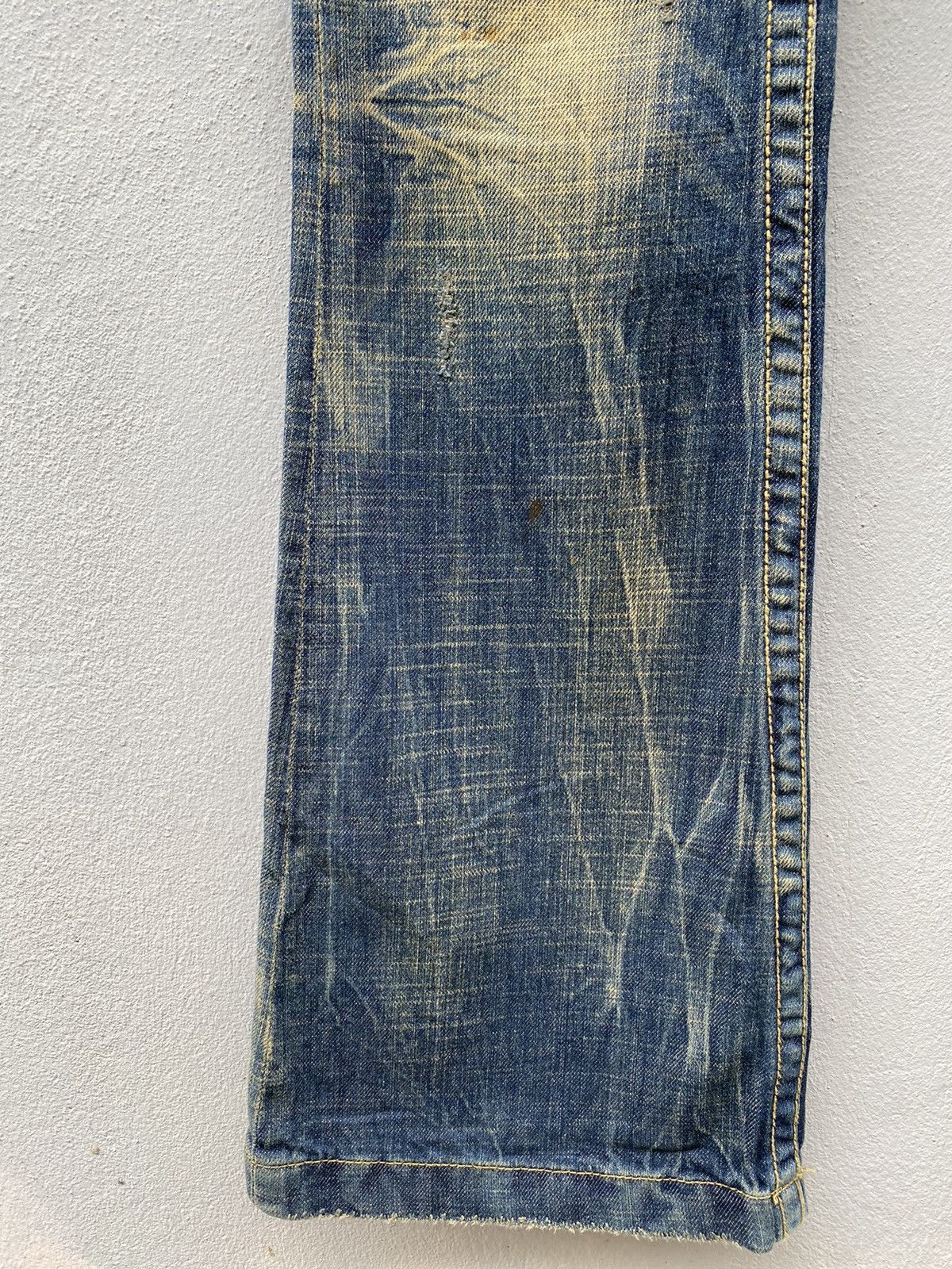 Beauty Beast 💥RARE💥LOLITA Jeans Exotic Garment Mudwash Flare Denim Size US 28 / EU 44 - 11 Thumbnail